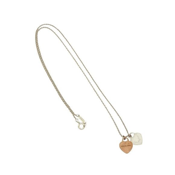 TIFFANY Gold Heart Necklace - Picture 4 of 4